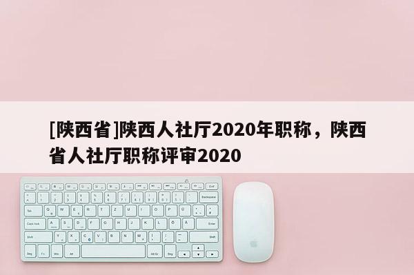 [陕西省]陕西人社厅2020年职称，陕西省人社厅职称评审2020